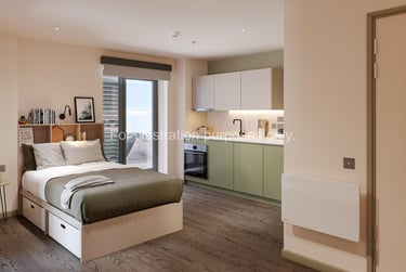 1 bed studio, Halmyre Street, Bonnington, Edinburgh, EH68NP - Image 1